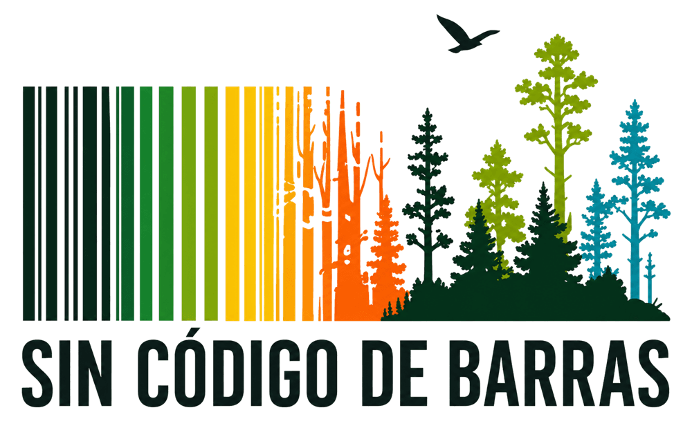 Sin Código de Barras: un código de barras que se transforma en bosque